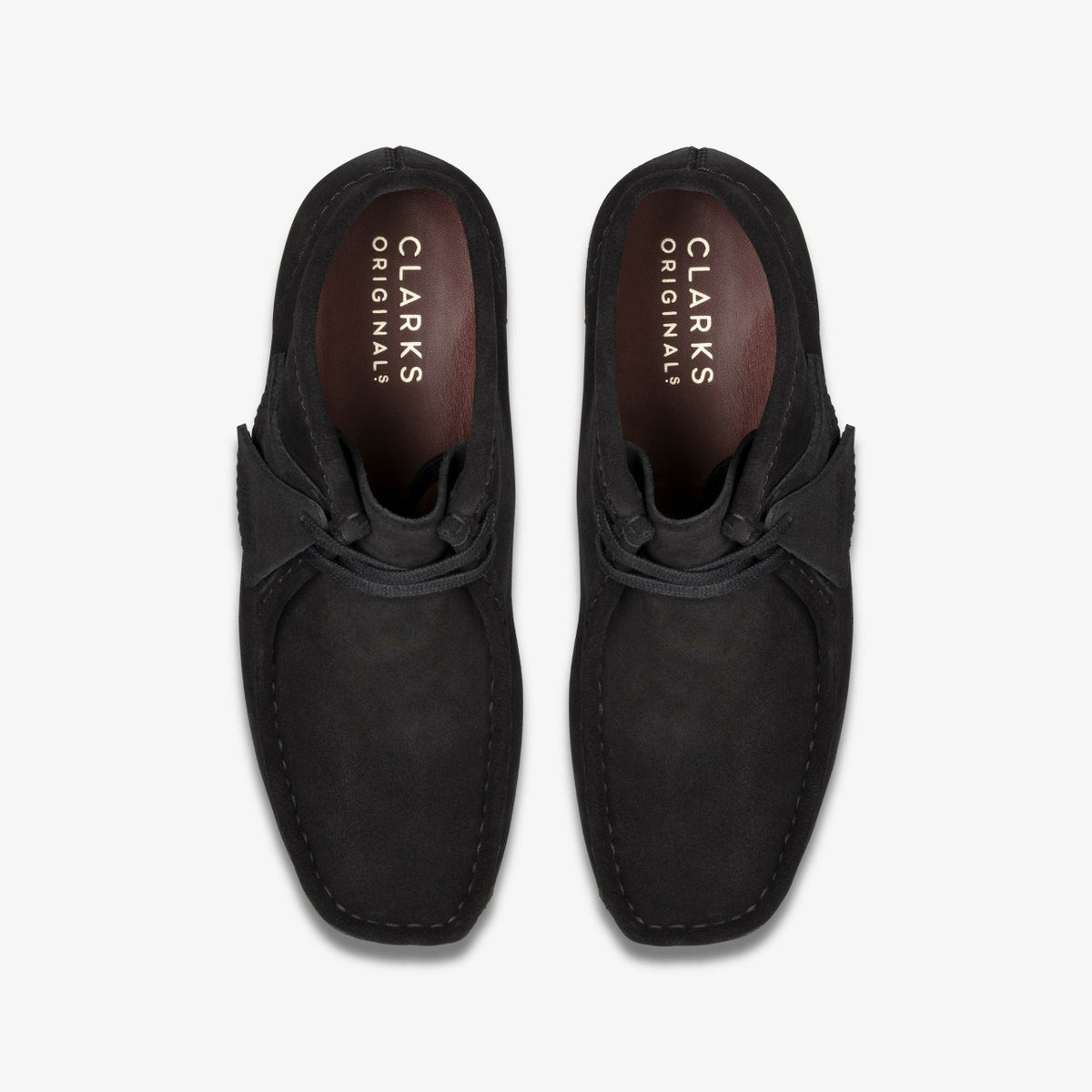 Clarks Premium / Wallabee Boot Black Suede