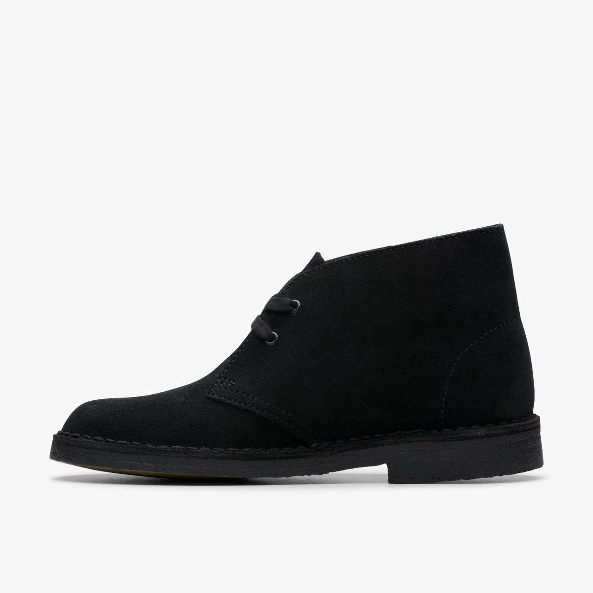 Clarks New / Desert Boot Black Suede