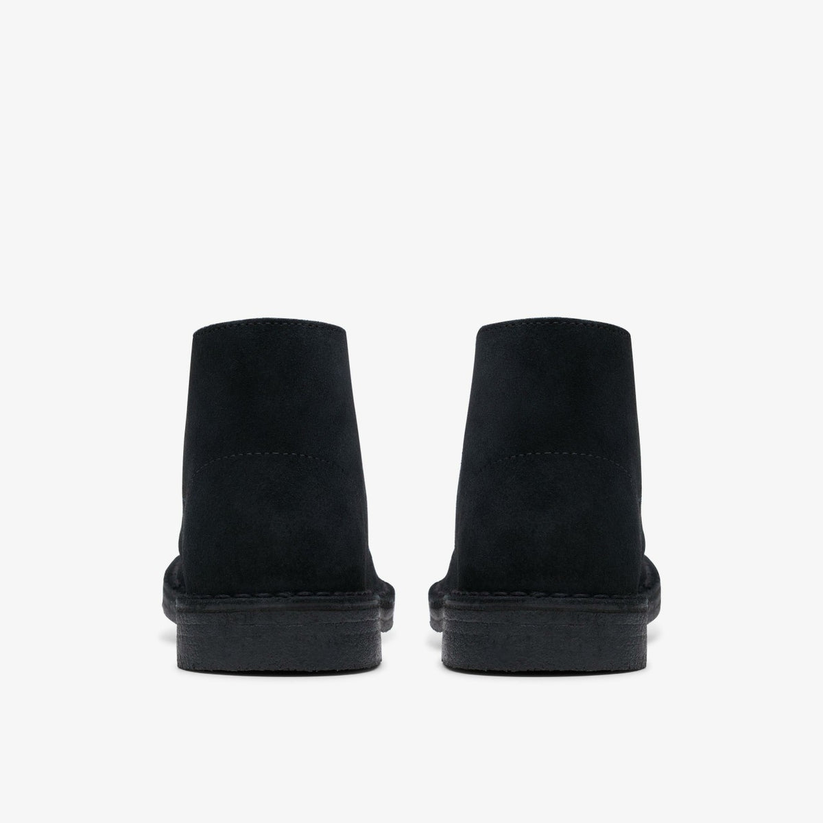 Clarks New / Desert Boot Black Suede