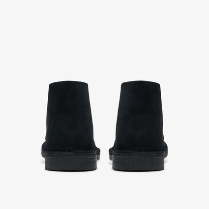 Clarks New / Desert Boot Black Suede