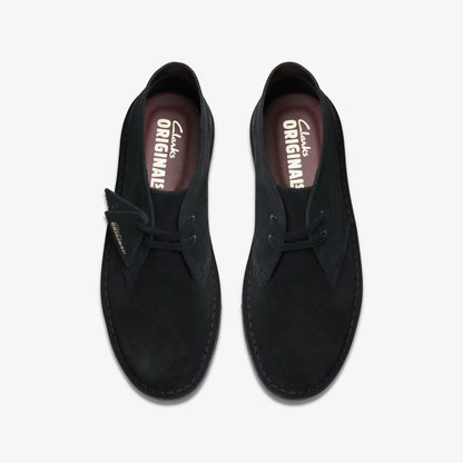 Clarks New / Desert Boot Black Suede