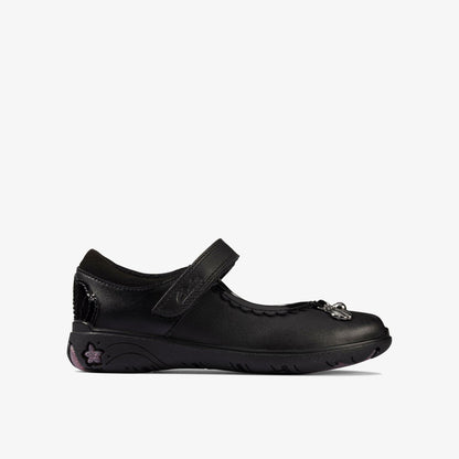 Clarks Deals / Sea Shimmer Toddler Black Leather