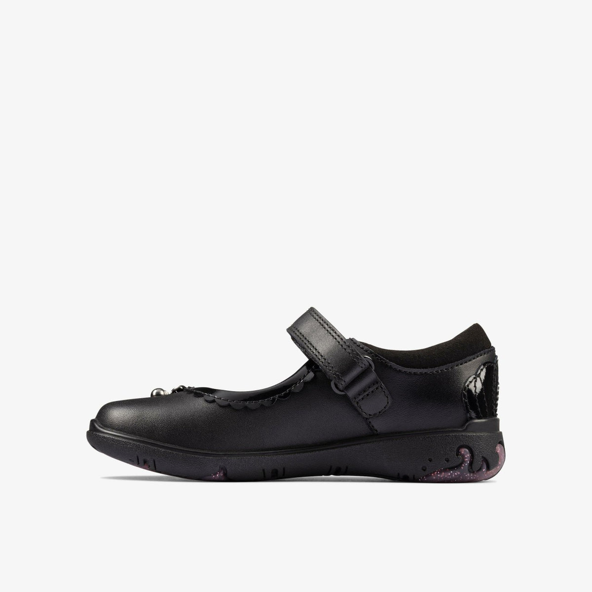 Clarks Deals / Sea Shimmer Toddler Black Leather
