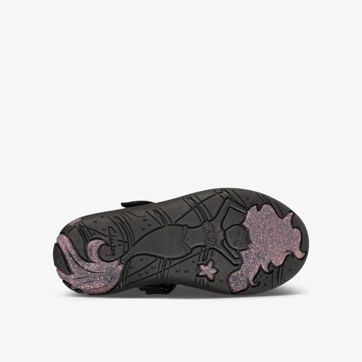 Clarks Deals / Sea Shimmer Toddler Black Leather