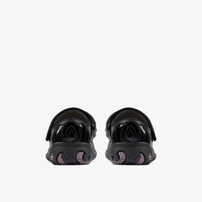 Clarks Deals / Sea Shimmer Toddler Black Leather