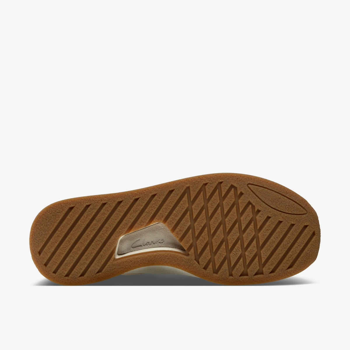 Clarks Discount / Craft Run Lace White Suede
