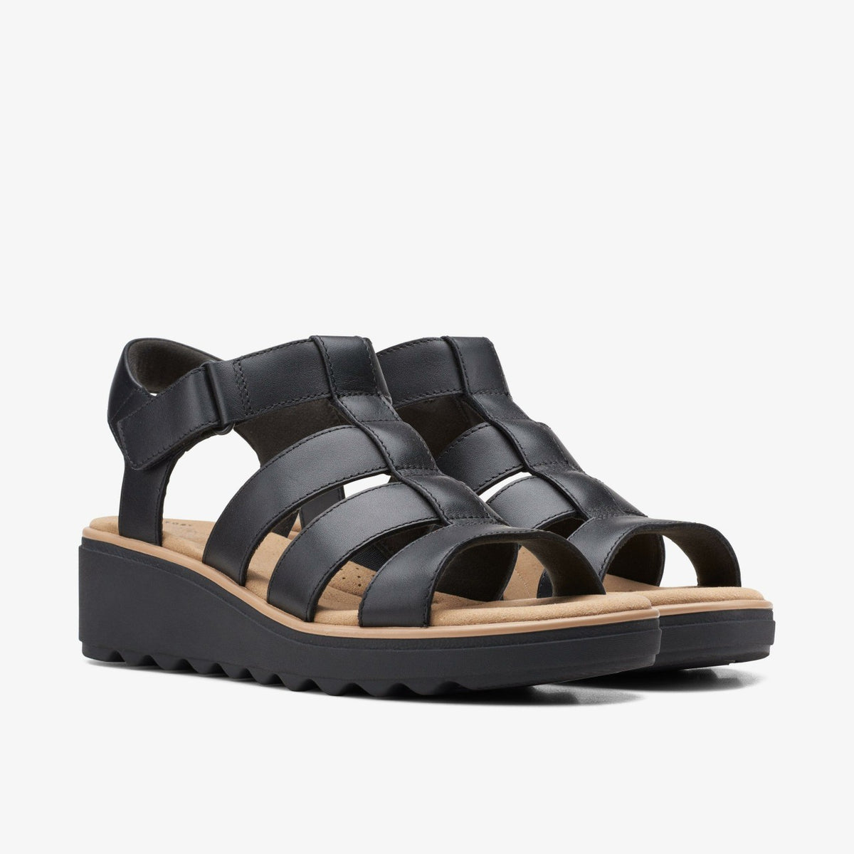 Clarks Classic / Jillian Quartz Black Leather