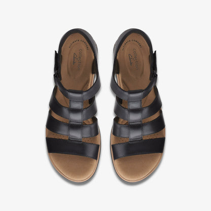 Clarks Classic / Jillian Quartz Black Leather