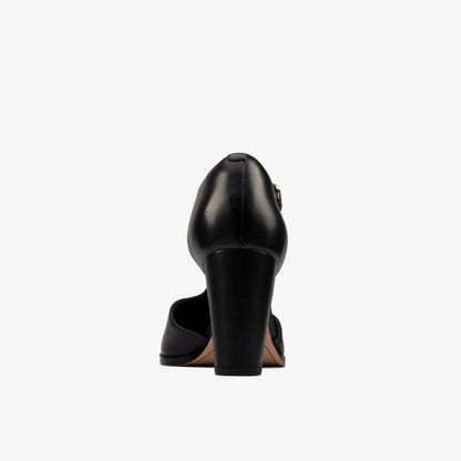 Clarks Sale / Kaylin 85 T Bar Black Leather