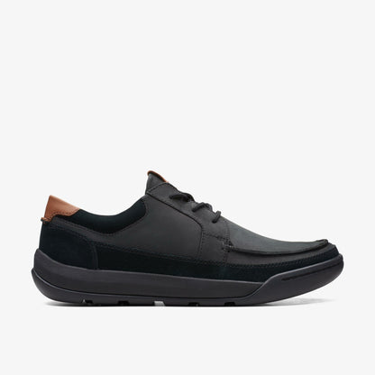 Clarks New / Ashcombe Craft Black Leather