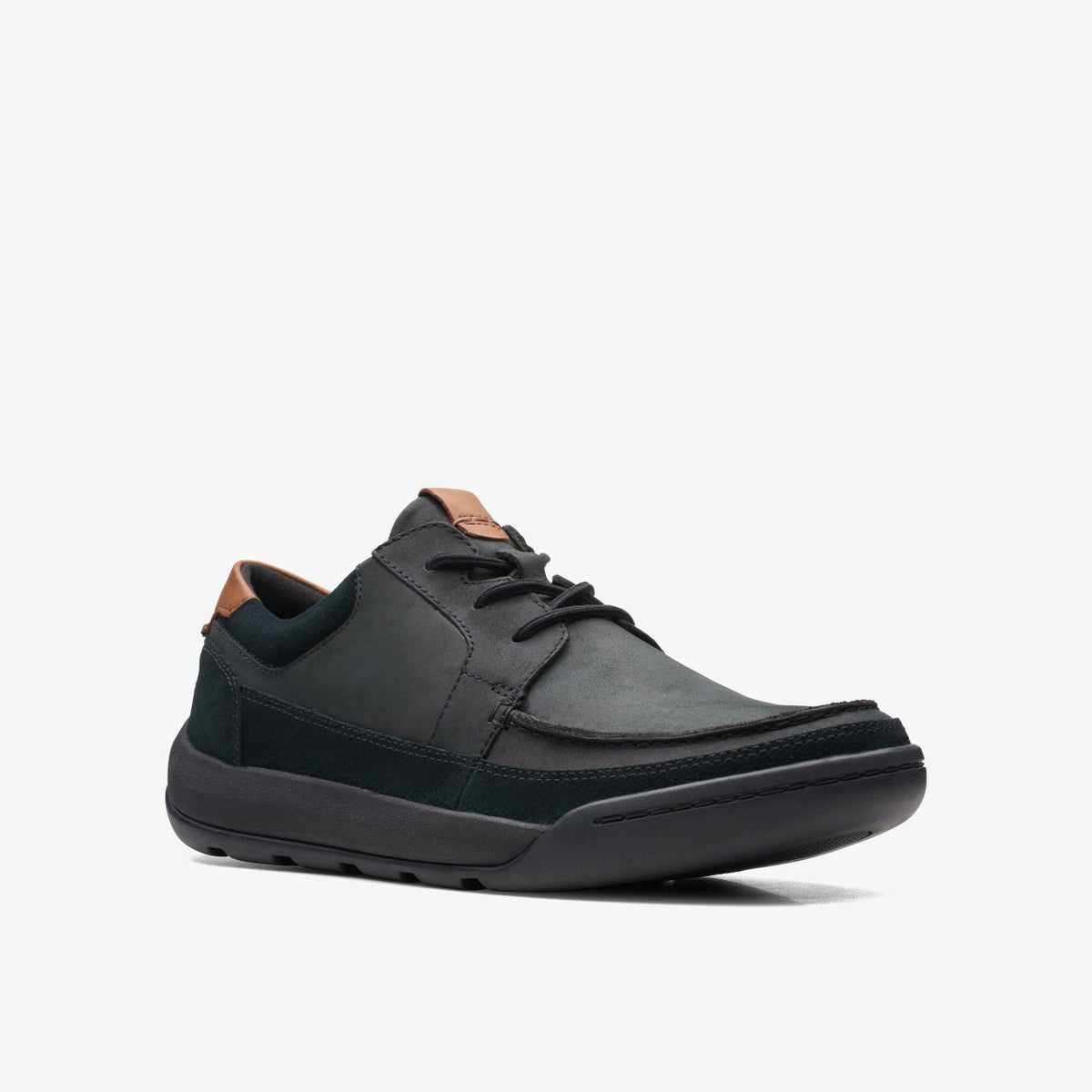 Clarks New / Ashcombe Craft Black Leather