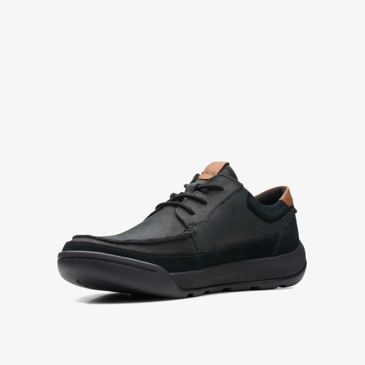 Clarks New / Ashcombe Craft Black Leather
