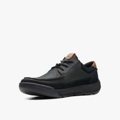 Clarks New / Ashcombe Craft Black Leather