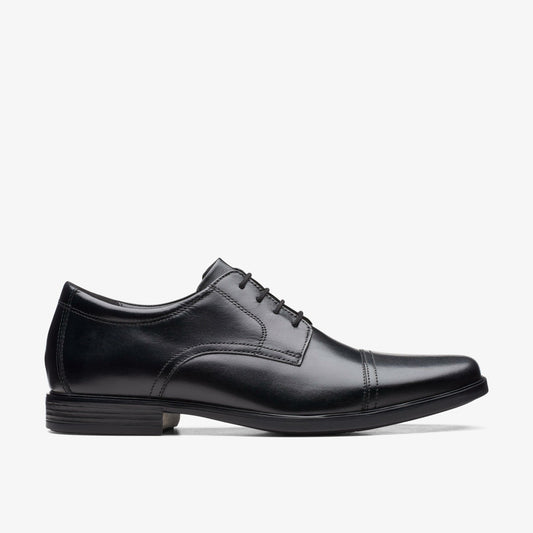 Clarks Deals / Howard Cap Black Leather
