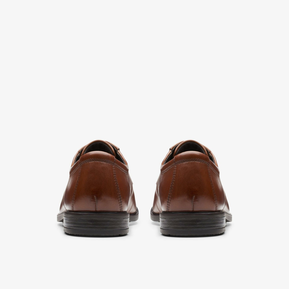 Clarks Latest / Howard Walk Dark Tan Leather