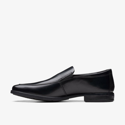 Clarks Popular / Howard Edge Loafer Black Leather
