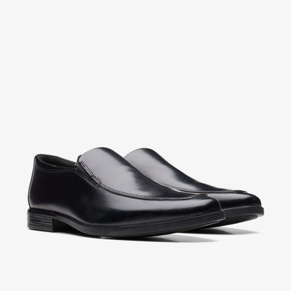 Clarks Popular / Howard Edge Loafer Black Leather