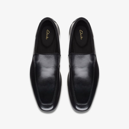 Clarks Popular / Howard Edge Loafer Black Leather