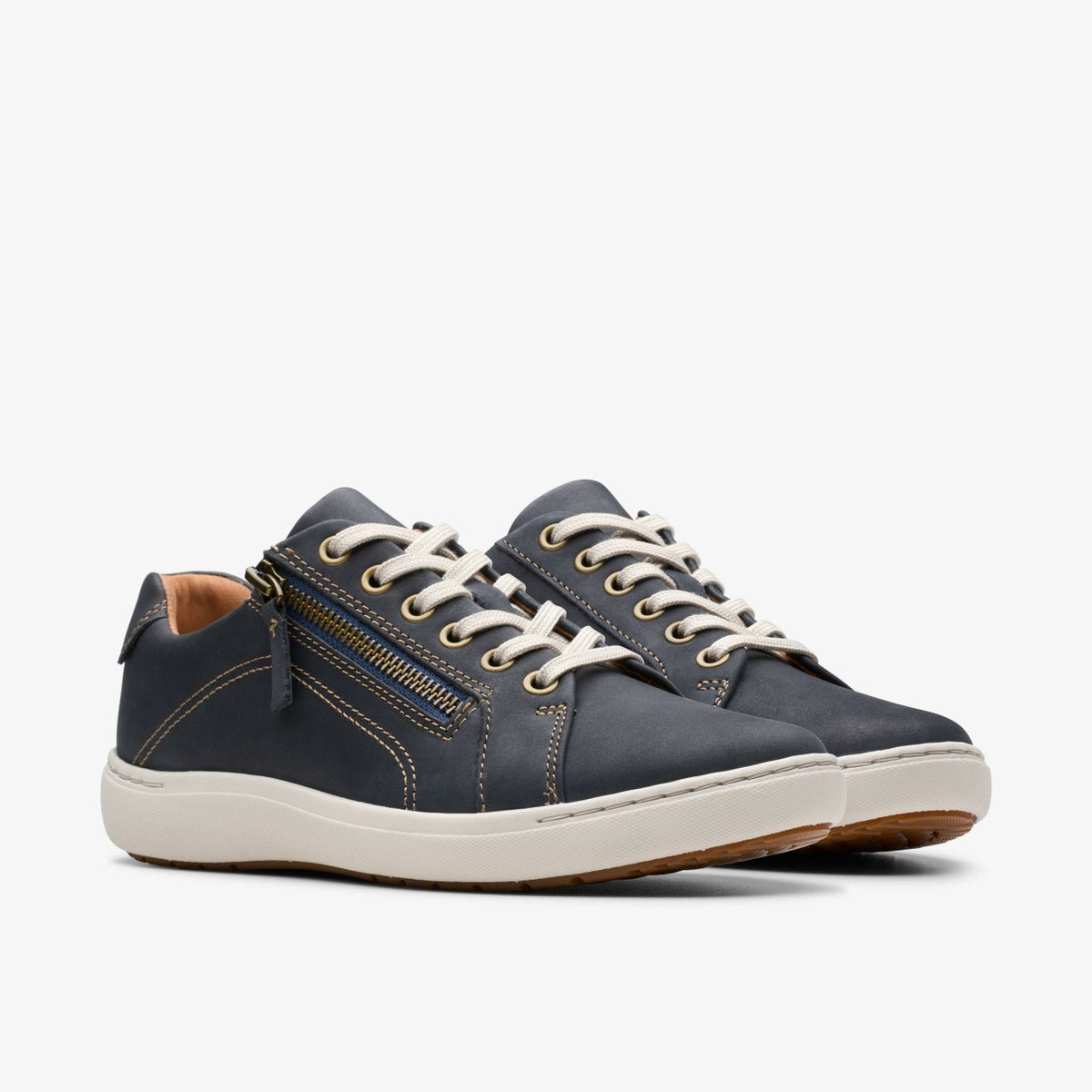 Clarks Hot Sale / Nalle Lace Navy Nubuck