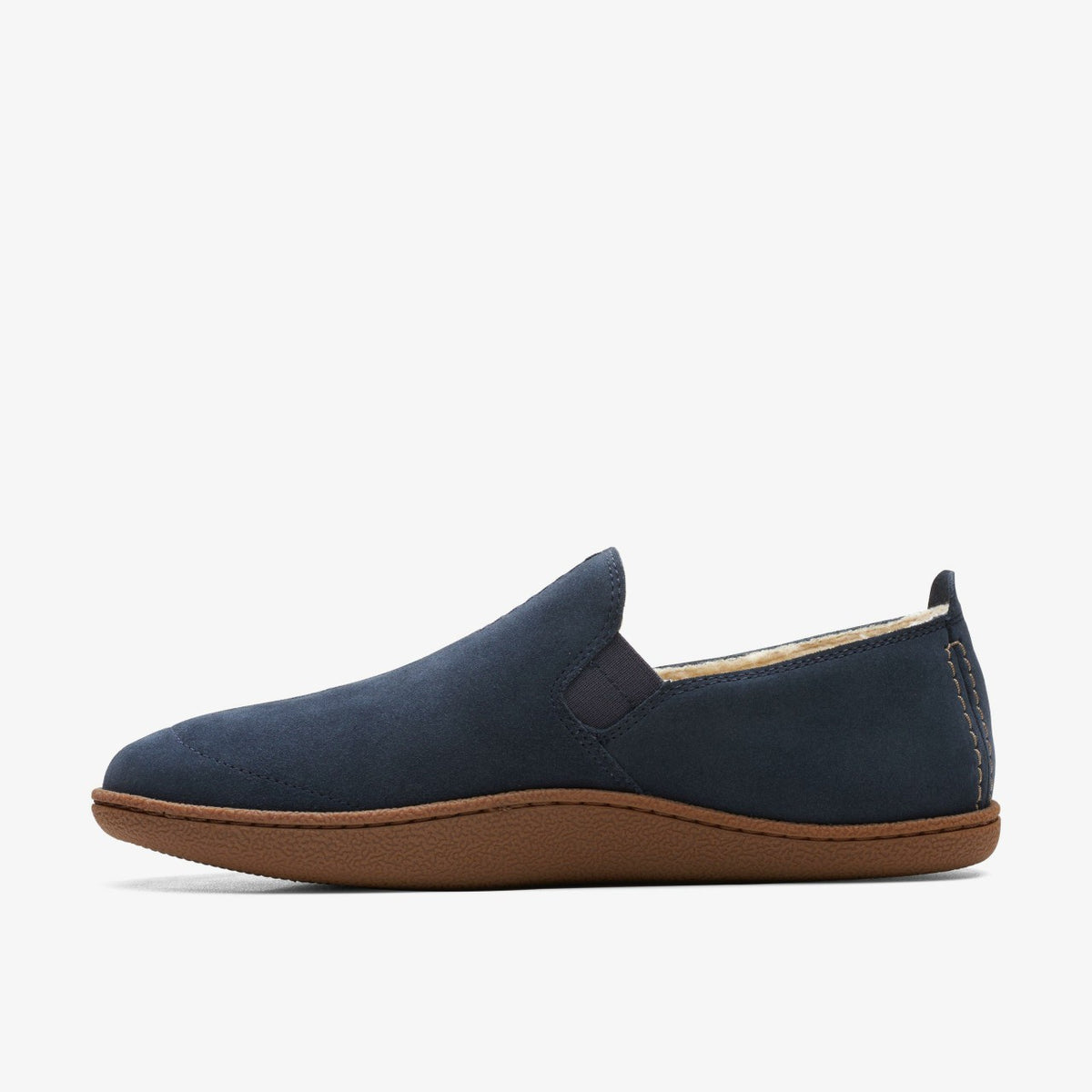 Clarks Trusted / Home Mocc Slipper Navy Suede