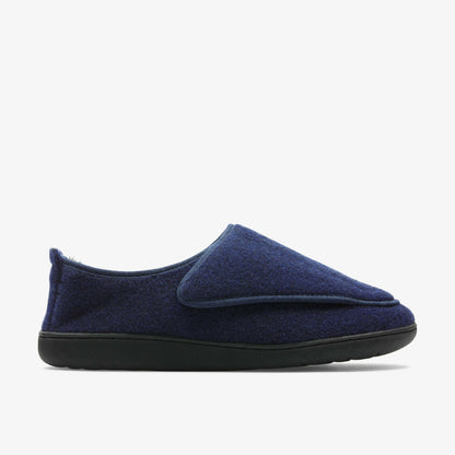 Clarks Latest / King Riptape Slipper Navy
