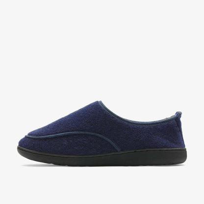 Clarks Latest / King Riptape Slipper Navy