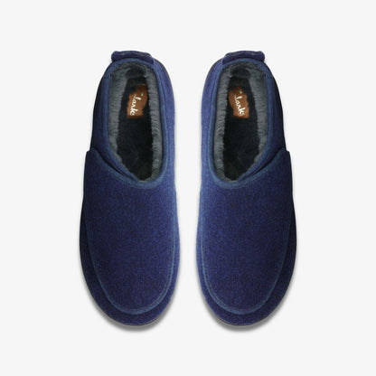 Clarks Latest / King Riptape Slipper Navy