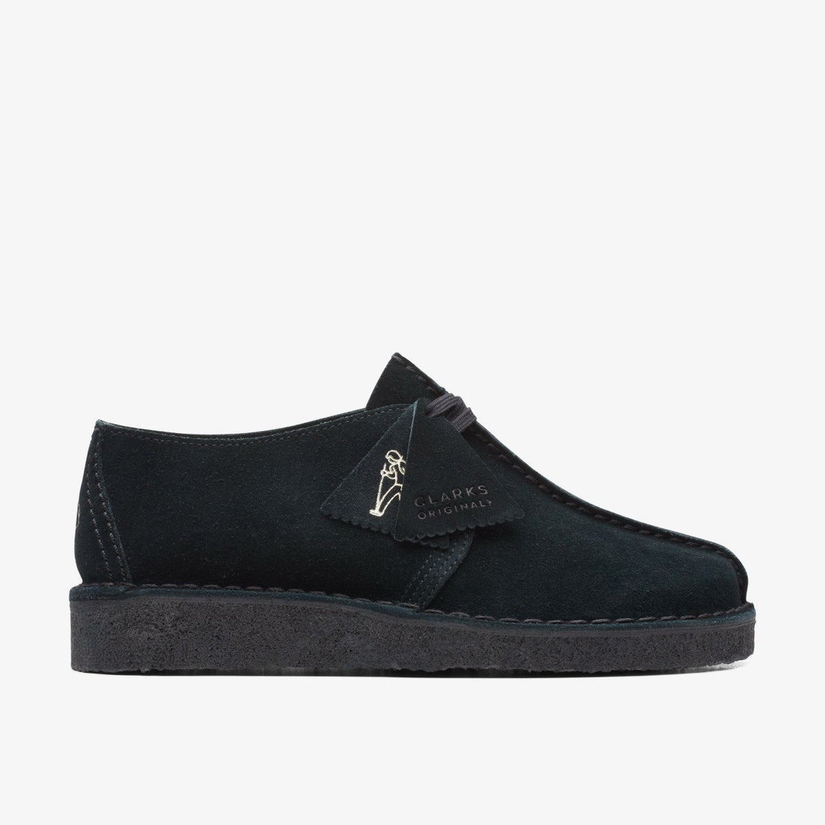 Clarks Exclusive / Desert Trek Black Suede