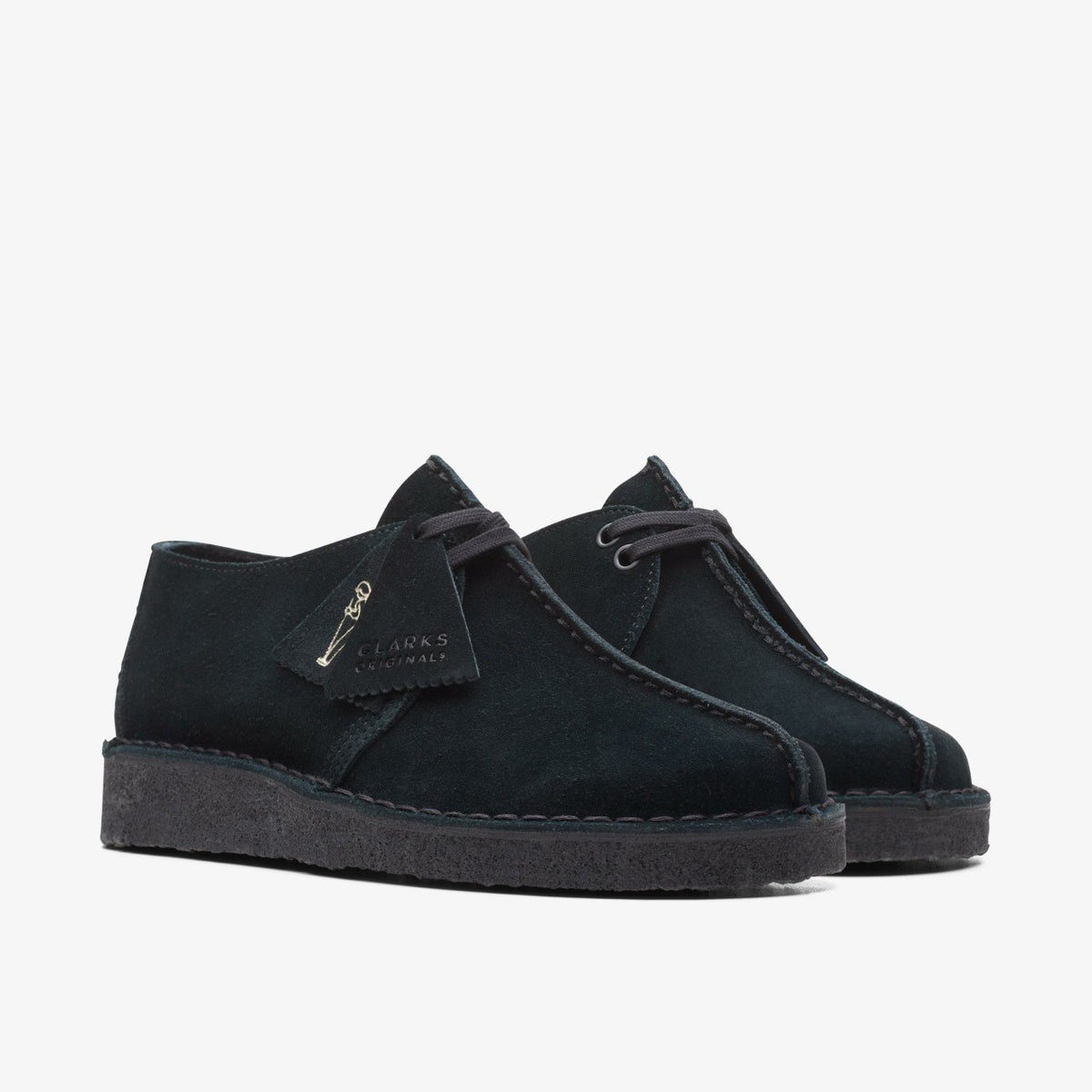 Clarks Exclusive / Desert Trek Black Suede
