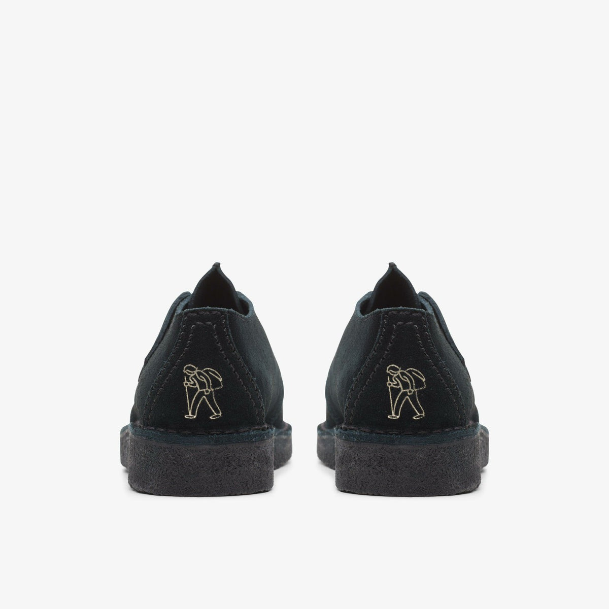 Clarks Exclusive / Desert Trek Black Suede