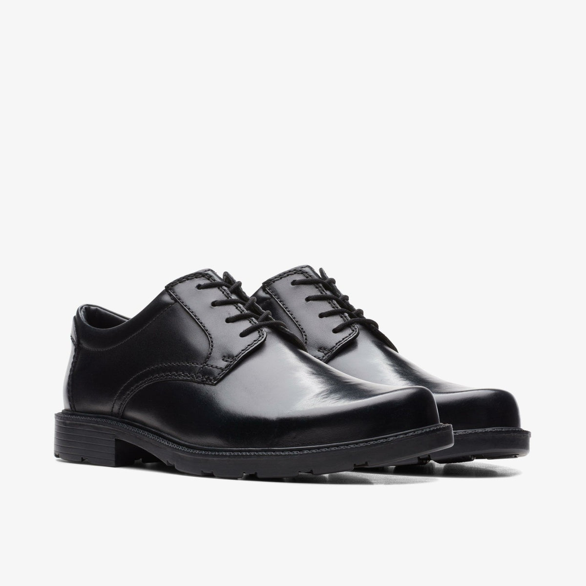 Clarks Signature / Kerton Lace Black Leather