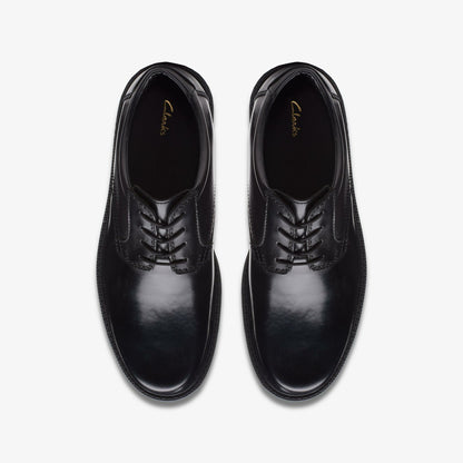 Clarks Signature / Kerton Lace Black Leather