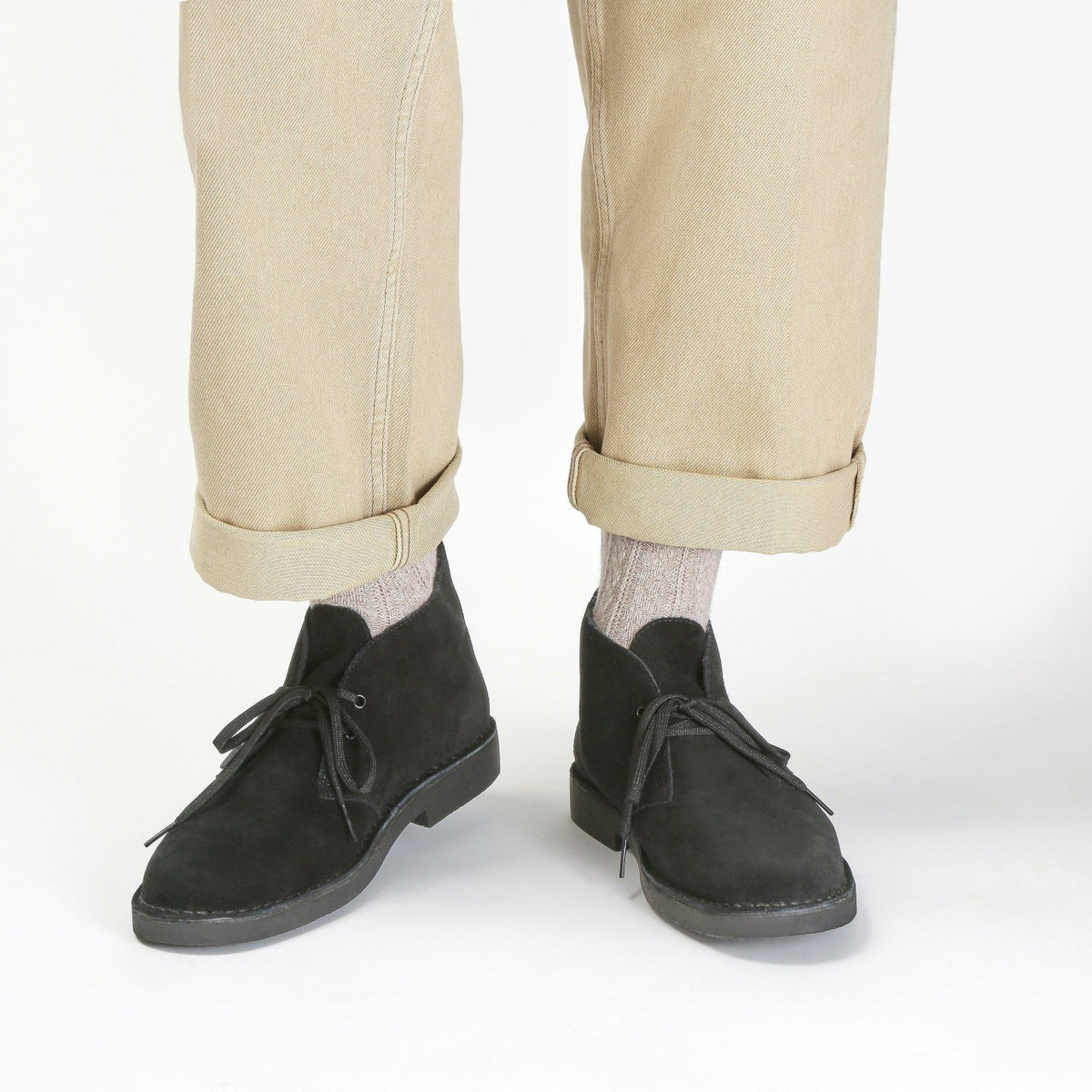 Clarks Hot Sale / Desert Boot Evo Black Suede