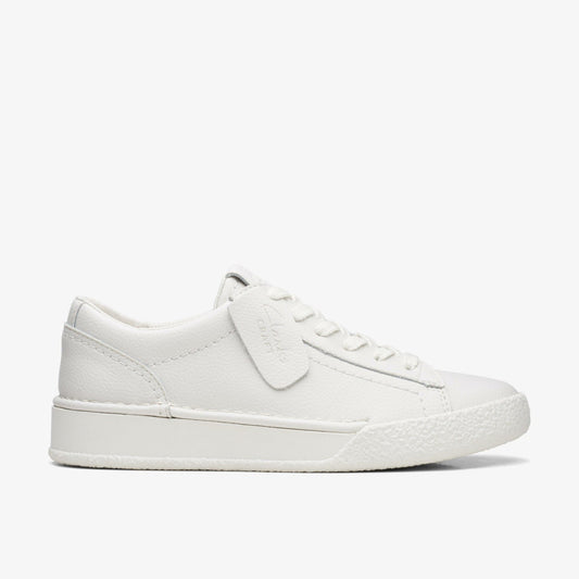 Clarks Special Offer / Craft Cup Walk White Leather