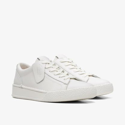 Clarks Special Offer / Craft Cup Walk White Leather