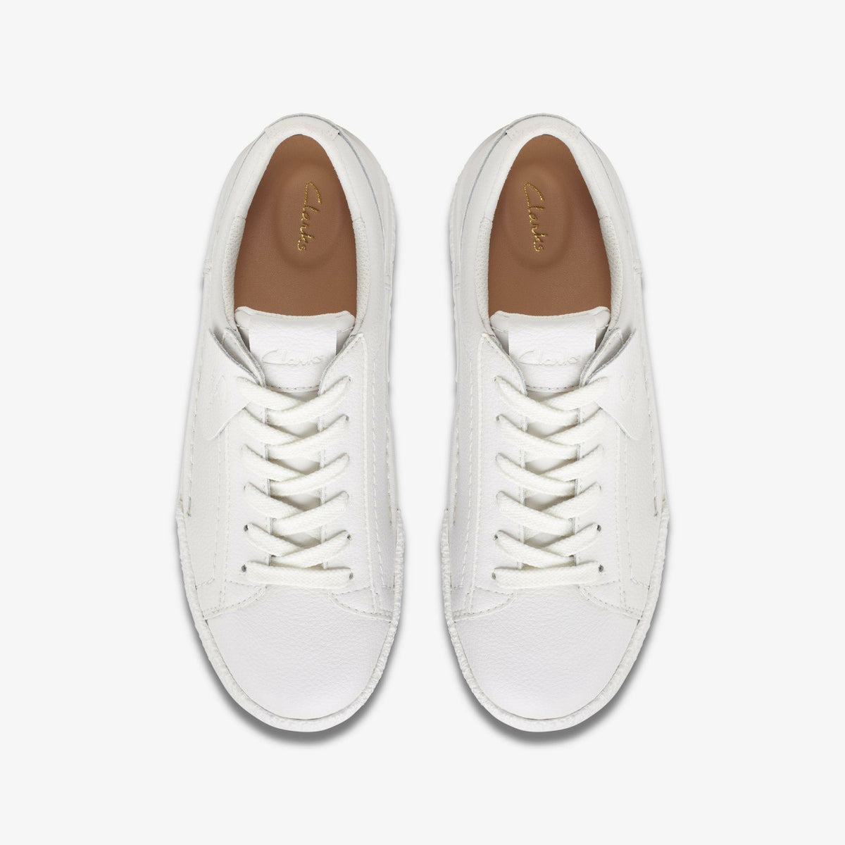 Clarks Special Offer / Craft Cup Walk White Leather