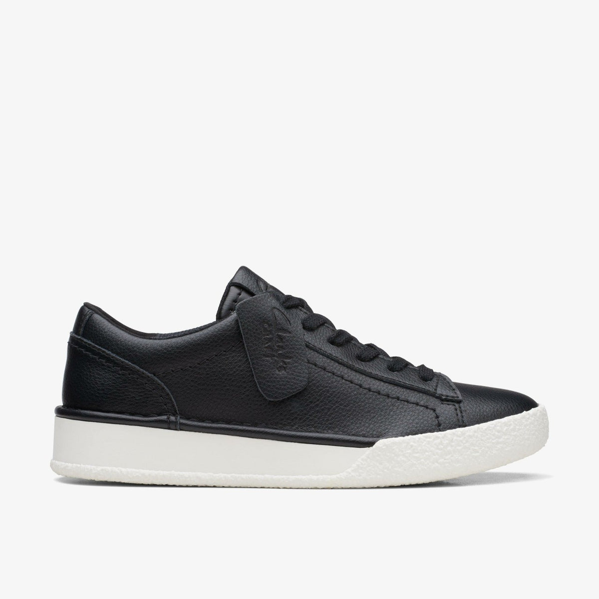 Clarks Recommended / Craft Cup Walk Black Leather