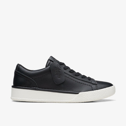 Clarks Recommended / Craft Cup Walk Black Leather