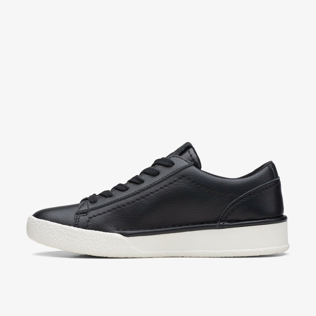 Clarks Recommended / Craft Cup Walk Black Leather