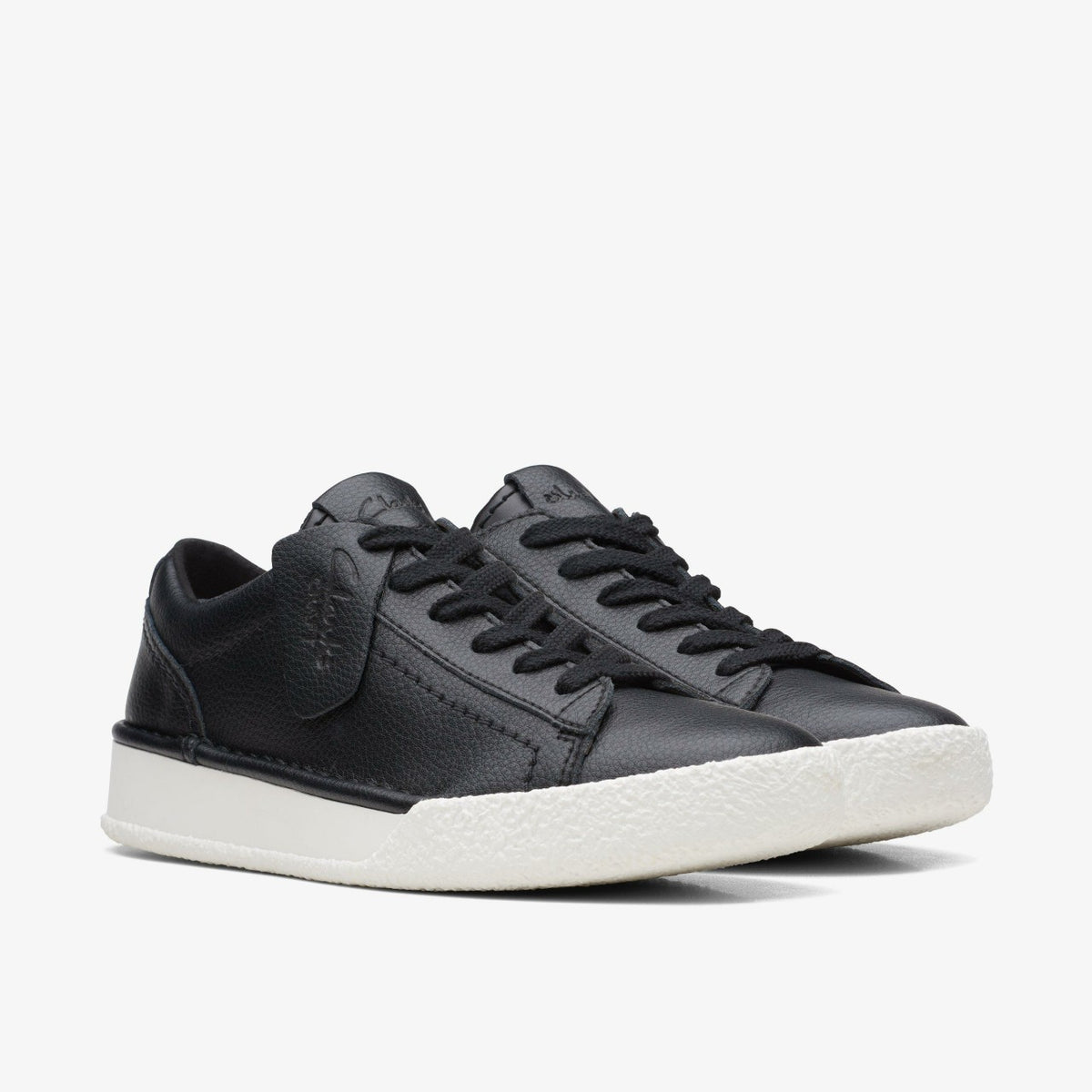 Clarks Recommended / Craft Cup Walk Black Leather
