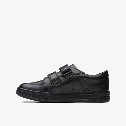 Clarks Customer Favorite / Fawn Strap Kid Black Leather