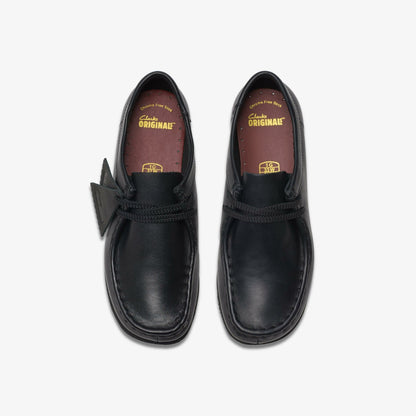 Clarks Deals / Wallabee Older Black Leather