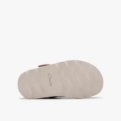 Clarks Sale / Crown Teen Toddler Dusty Pink Patent