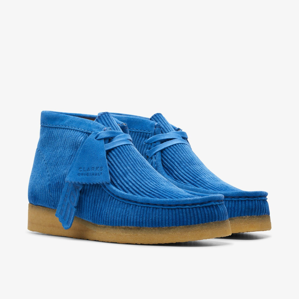 Clarks Smart Buy / Wallabee Boot Pacific Blue