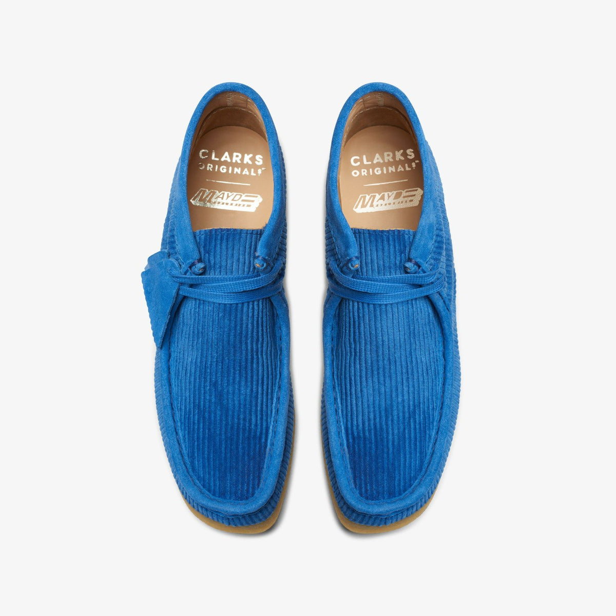 Clarks Smart Buy / Wallabee Boot Pacific Blue
