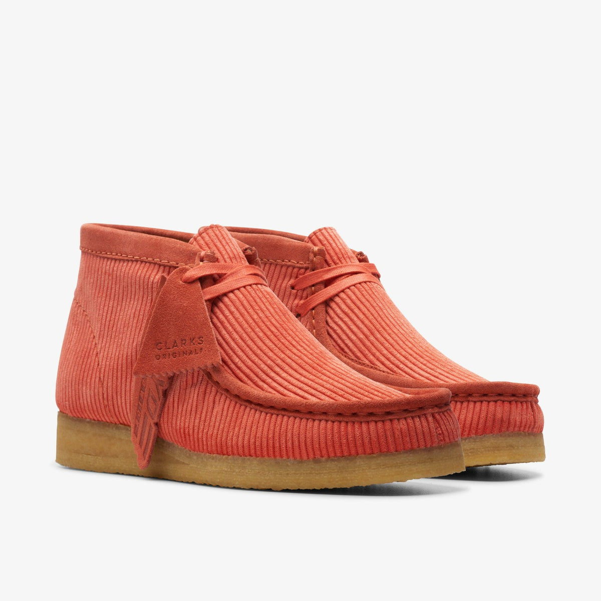 Clarks Recommended / Wallabee Boot Coral Cord
