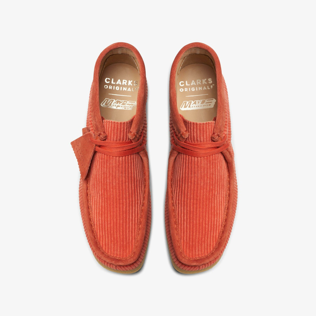 Clarks Recommended / Wallabee Boot Coral Cord