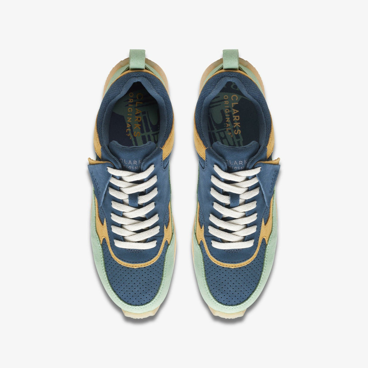 Clarks Hot Sale / Lockhill Blue/Green