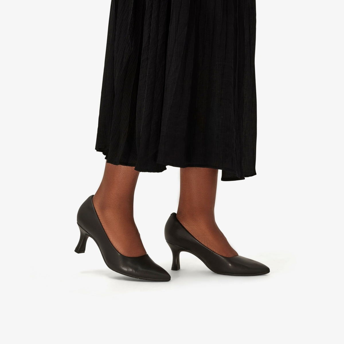 Clarks Quality / Kataleyna Gem Black Leather