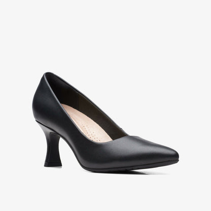 Clarks Quality / Kataleyna Gem Black Leather